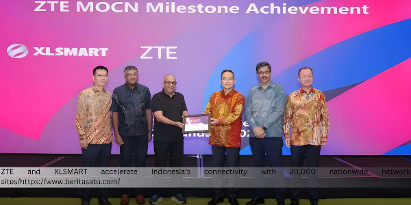 ZTE and XLSMART Roll Out 20,000 Cellular Network Sites Across Indonesia