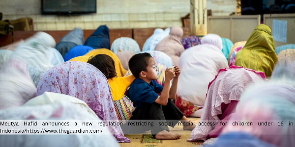 Indonesia Plans to Ban Social Media Access for Children Under 16