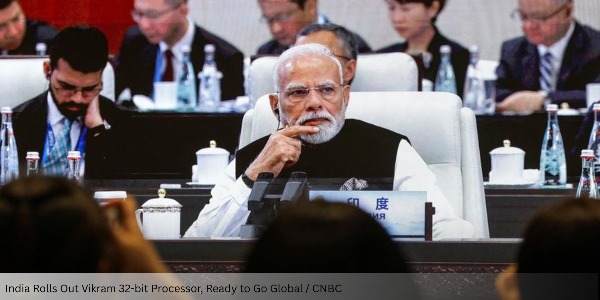 India Rolls Out Vikram 32-bit Processor, Ready to Go Global