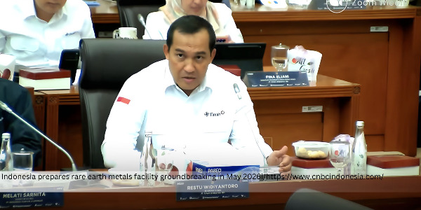 Indonesia to Launch Rare Earth Metals Research and Production Facility in May 2026