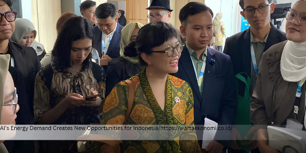 AI’s Growing Energy and Water Demand Presents Opportunities for Indonesia, Stella Says 