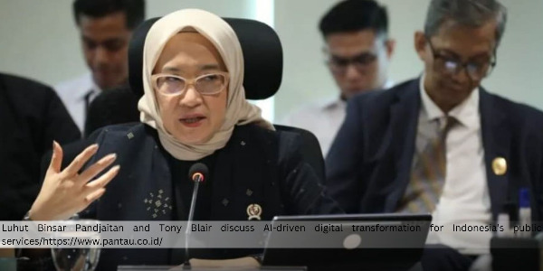 Luhut and Tony Blair Explore AI Applications to Advance Indonesia's Public Services 