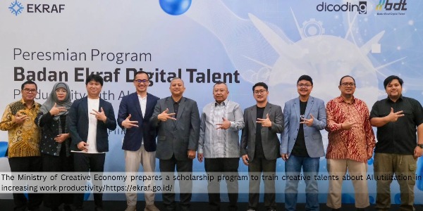 Kemenekraf Prepares Indonesia’s Creative Digital Talents through the BDT 2026 Program in AI Utilization